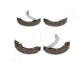 Комплект тормозных колодок JAPANPARTS GF-595AF (фото 1)