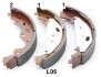 Комплект тормозных колодок JAPANPARTS GF-L05AF (фото 1)