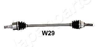 Приводной вал JAPANPARTS GI-W29