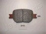 Комплект тормозных колодок, дисковый механизм JAPANPARTS PA-212AF (фото 1)