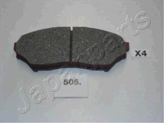 Комплект тормозных колодок, дисковый механизм JAPANPARTS PA-505AF