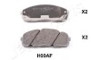Комплект гальмівних колодок, дискове гальмо JAPANPARTS PA-H00AF (фото 1)