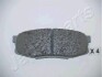 Гальмівні колодки, дискове гальмо (набір) JAPANPARTS PP221AF (фото 1)