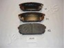 Комплект тормозных колодок, дисковый механизм JAPANPARTS PP-K03AF (фото 1)