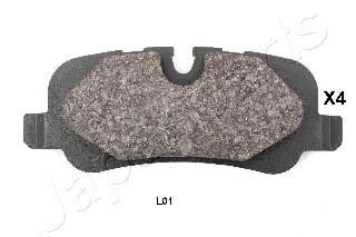 Комплект тормозных колодок, дисковый тормоз JAPANPARTS PP-L01AF (фото 1)