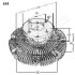 Віскомуфта вентилятора охолодження JAPANPARTS VC101 (фото 3)