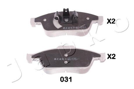 Гальмівні колодки (набір) JAPKO 50031
