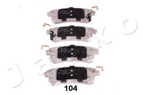 Гальмівні колодки (набір) JAPKO 51104
