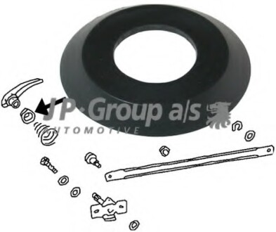 Розетка ручки склопід VW (QUINTON HAZELL) JP GROUP 8187150106
