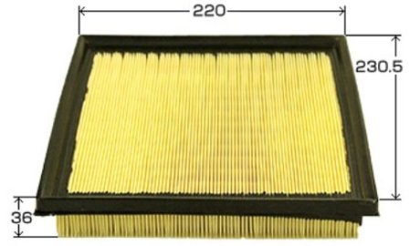 Фільтр повітряний двигуна JS ASAKASHI A2701