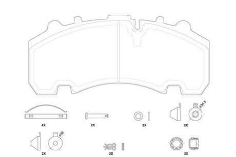Автозапчасть Jurid 2926305390