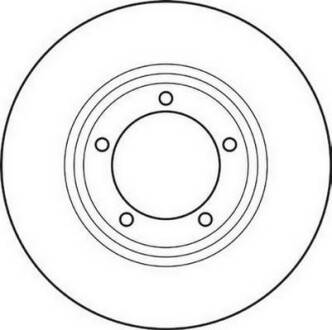 Тормозной диск Jurid 561629JC