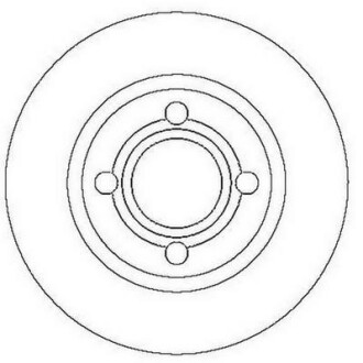 Тормозной диск Jurid 561689JC
