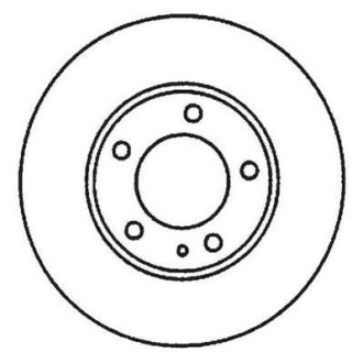 Тормозной диск Jurid 561967JC