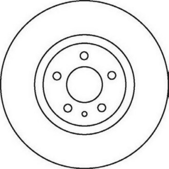 Диск гальмівний AR147,156 Jurid 562061JC