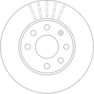 Диск гальмівний CORSA C Jurid 562290JC