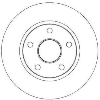 Гальмівний диск Jurid 562365JC