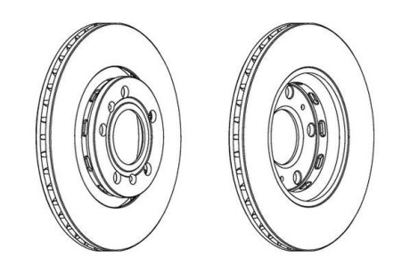 Гальмівний диск Jurid 562514JC