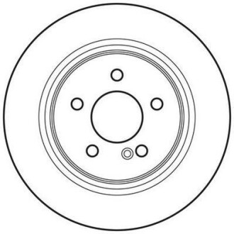 Гальмівний диск Jurid 562620JC