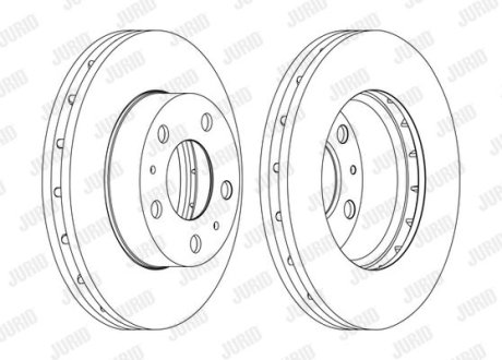 Диск гальмівний !.. Jurid 562630JC1