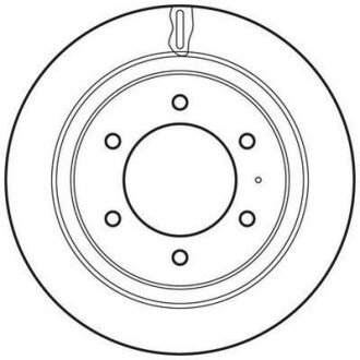 Гальмівний диск Jurid 562665JC