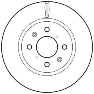 Тормозной диск Jurid 562694JC