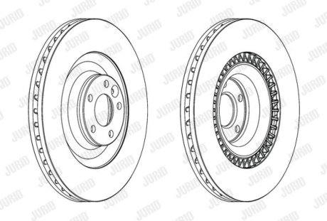 Диск гальмівний + !.. Jurid 562696JC1