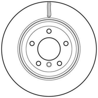 Тормозной диск Jurid 562701JC