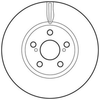 Гальмівний диск Jurid 562702JC