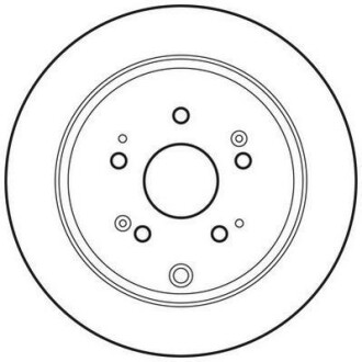 Тормозной диск Jurid 562795JC