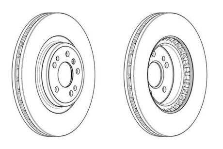Гальмівний диск Jurid 563002JC1 (фото 1)