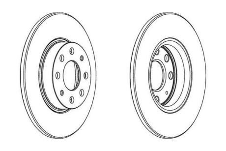 Гальмівний диск Jurid 563020JC
