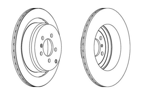 Гальмівний диск Jurid 563023JC1