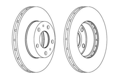 Диск гальмівний Jurid 563026J