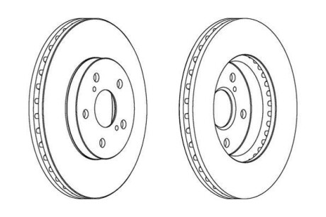Диск гальмівний Jurid 563047JC
