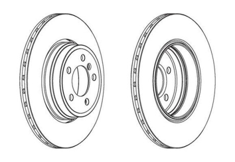 Гальмівний диск Jurid 563066JC1
