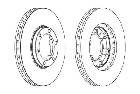 Диск гальмівний Jurid 563072JC