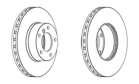 Гальмівний диск Jurid 563094JC1