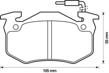 /BENDIX Jurid 571331J