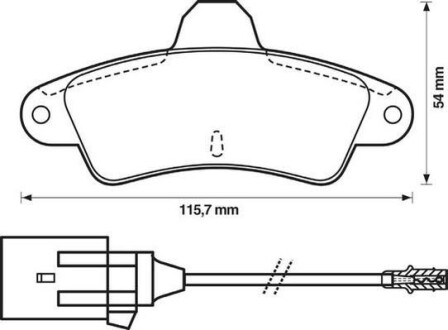 /BENDIX Jurid 571755J