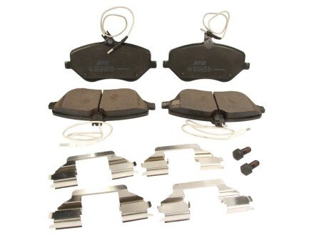 Гальмівні колодки, дискові Jurid 573131JC