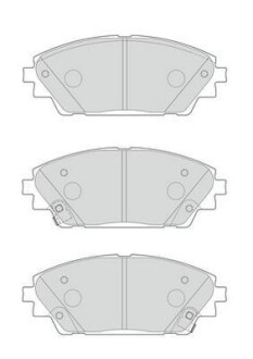 Гальмівні колодки (набір) Jurid 573611J