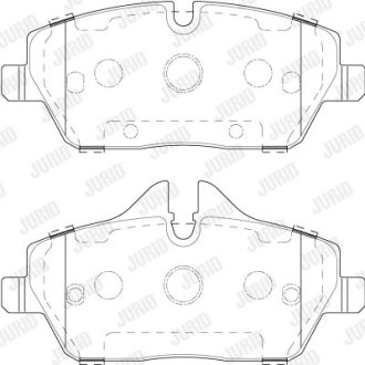 KLOCKI HAM./PRZ/ BMW I3 13- Jurid 573841J