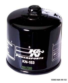 Фільтр оливи FILTERS K&N KN153