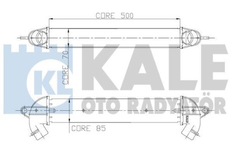 Інтеркулер OTO RADYATOR Kale 157000