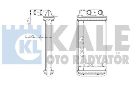 Теплообмінник OTO RADYATOR Kale 268600