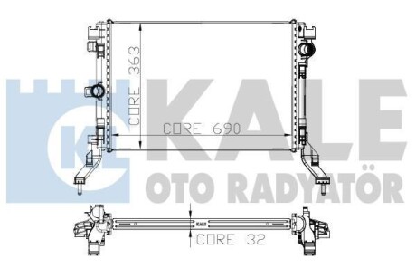 Теплообмінник OTO RADYATOR Kale 273800