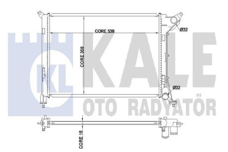 Теплообмінник OTO RADYATOR Kale 342035