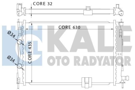 Теплообмінник OTO RADYATOR Kale 342060