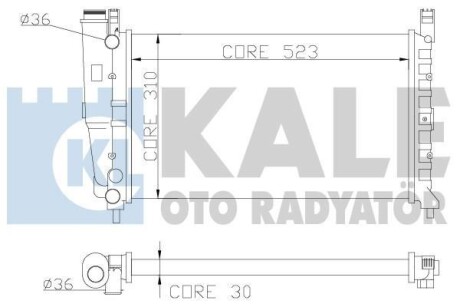 Теплообмінник OTO RADYATOR Kale 342265 (фото 1)